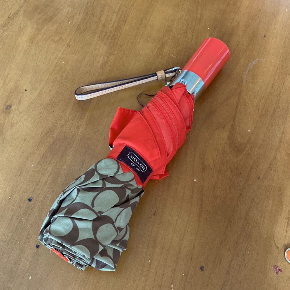 Coach umbrella